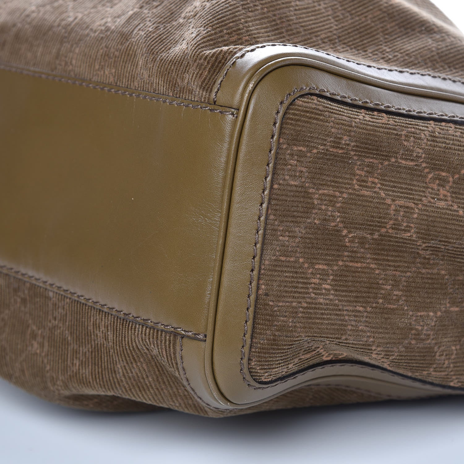 Gucci GG Corduroy Large Sukey Tote Brown 9 of 13