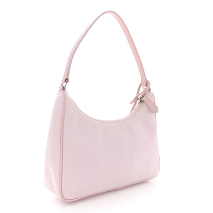 Prada Re-Nylon Saffiano Mini Re-Edition 2005 Bag Alabastro 3 of 12
