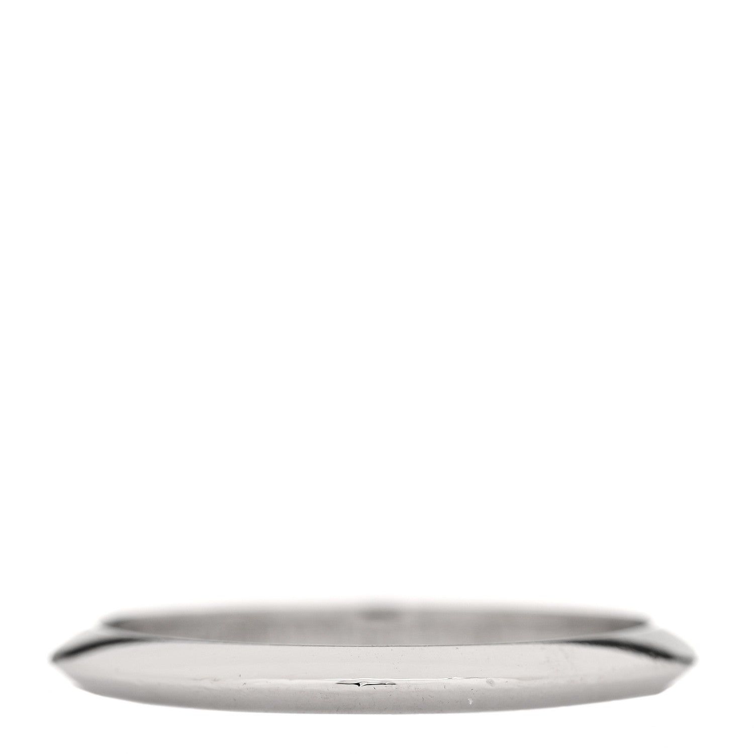 Tiffany Platinum 2mm Knife Edge Wedding Band Ring 53 6.5 1 of 5