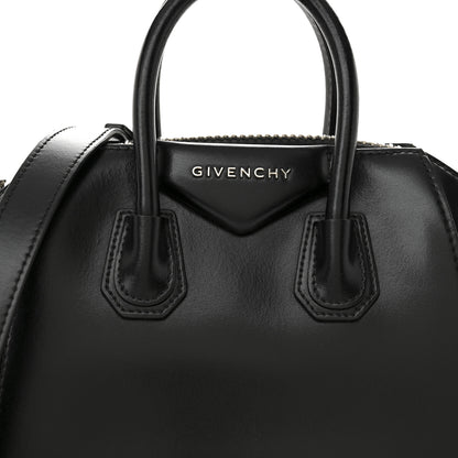 Givenchy Shiny Lord Calfskin Mini Antigona Black 8 of 13