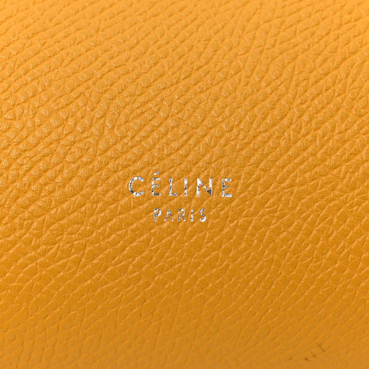 Grained Calfskin Small Belt Bag Sun Yellow