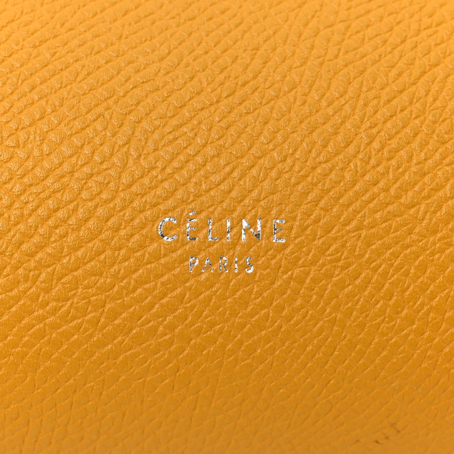 Celine Grained Calfskin Small Belt Bag Sun Yellow 6 of 13