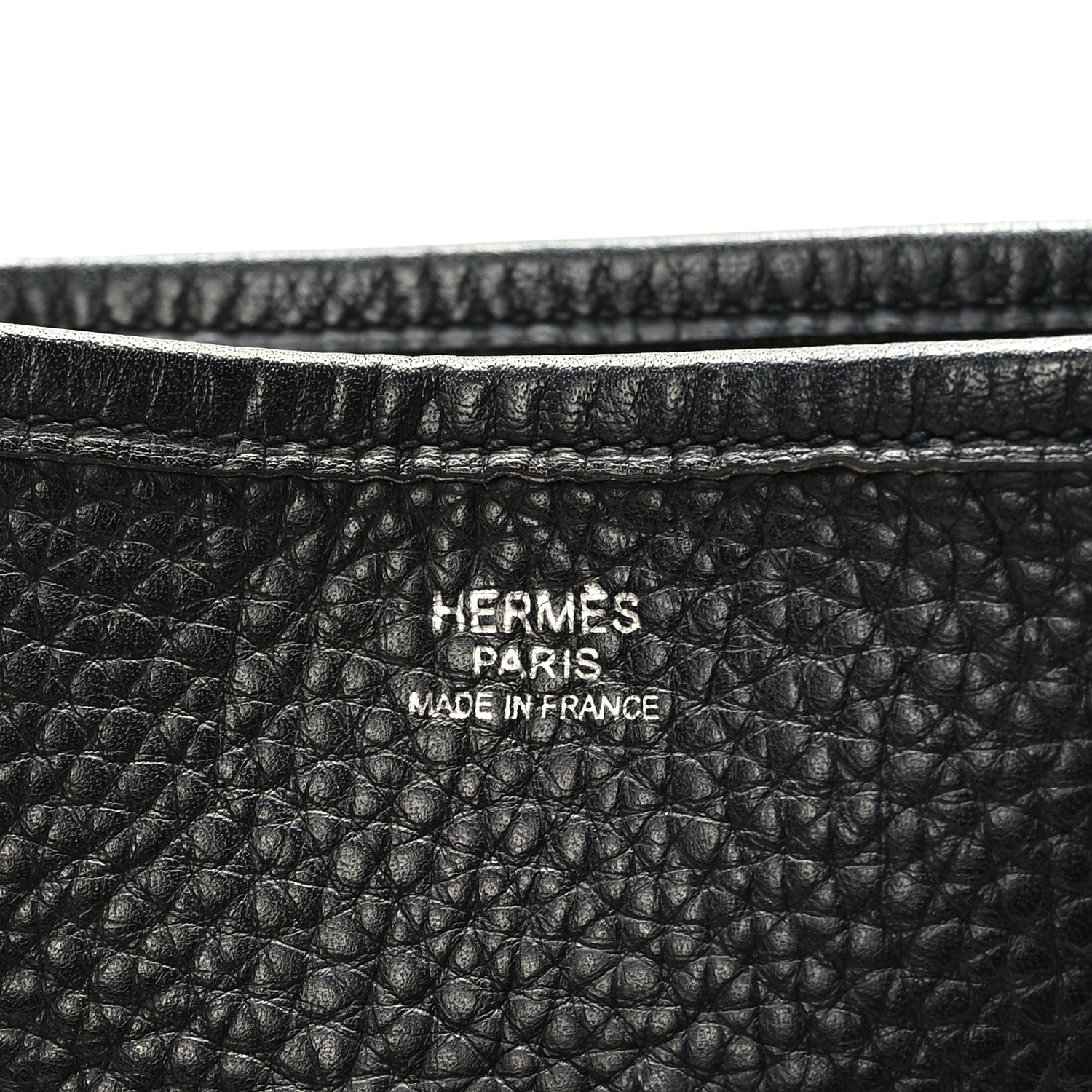 Hermes Taurillon Clemence Evelyne II GM Black 7 of 9