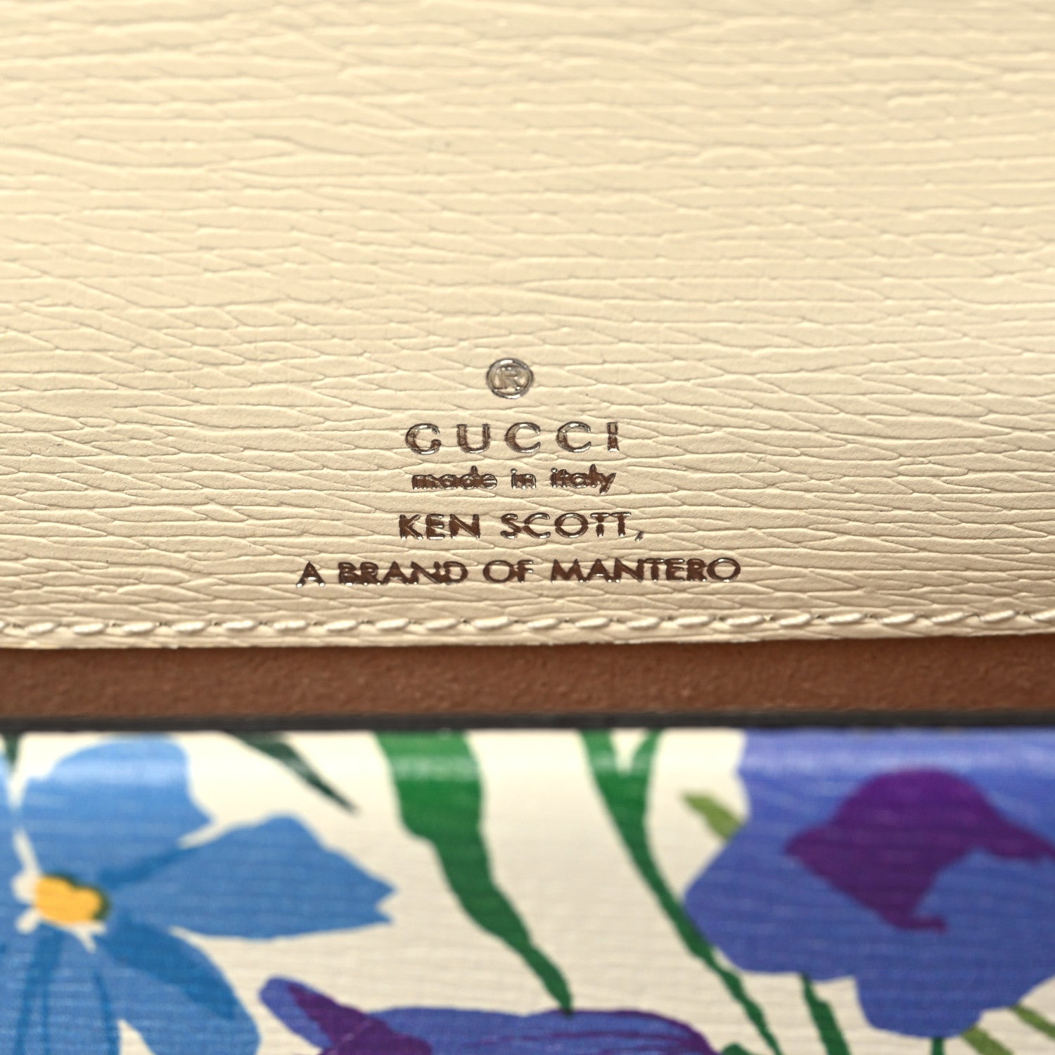 Gucci X KEN SCOTT New Shangai Calfskin Jardin D'Avril Floral Print Super Mini Dionysus Shoulder Bag Ivory Pink 6 of 6