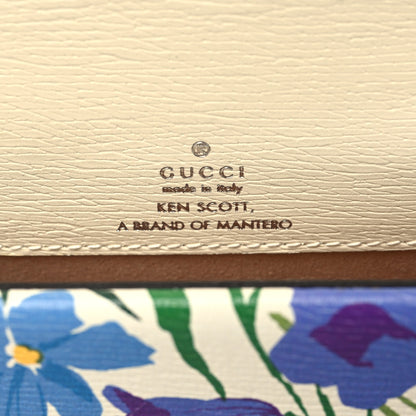 Gucci X KEN SCOTT New Shangai Calfskin Jardin D'Avril Floral Print Super Mini Dionysus Shoulder Bag Ivory Pink 6 of 6