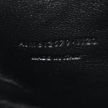 Saint Laurent Grain De Poudre Matelasse Monogram Mini Lou Camera Bag Dark Beige 7 of 11