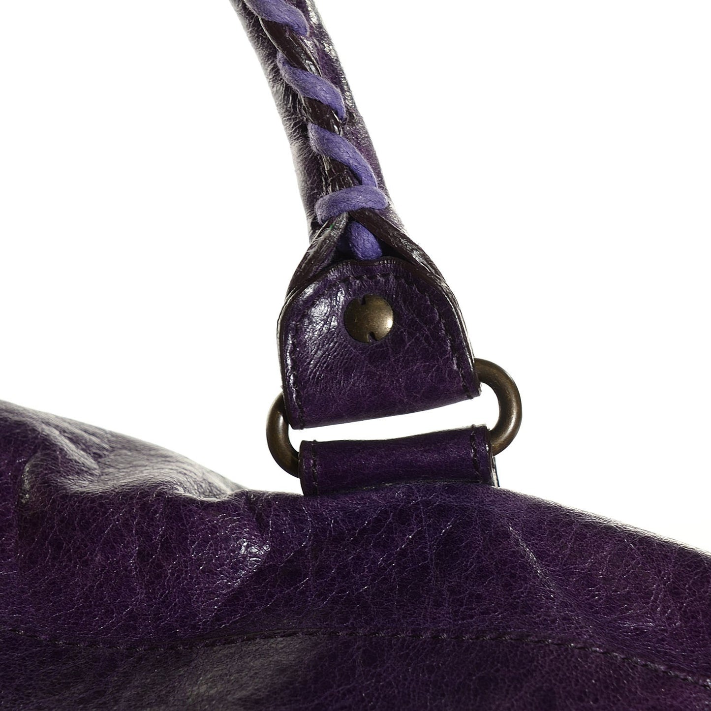 Agneau Classic Hardware Twiggy Sapphire