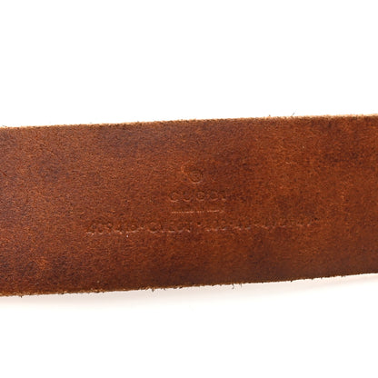Gucci Faded Calfskin Double G 40mm Belt 100 40 Cuir 4 of 5