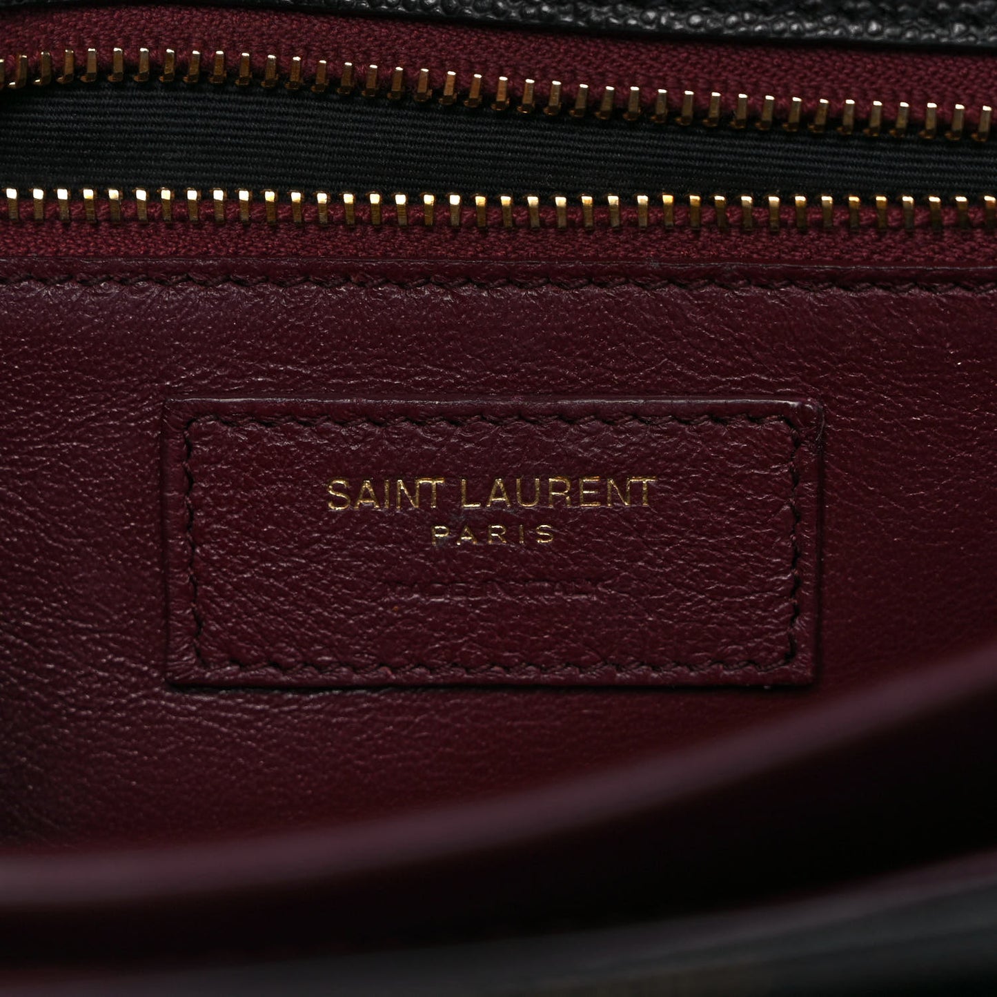 Grain De Poudre Monogram Cassandra Clasp Bag Black Rouge Legion