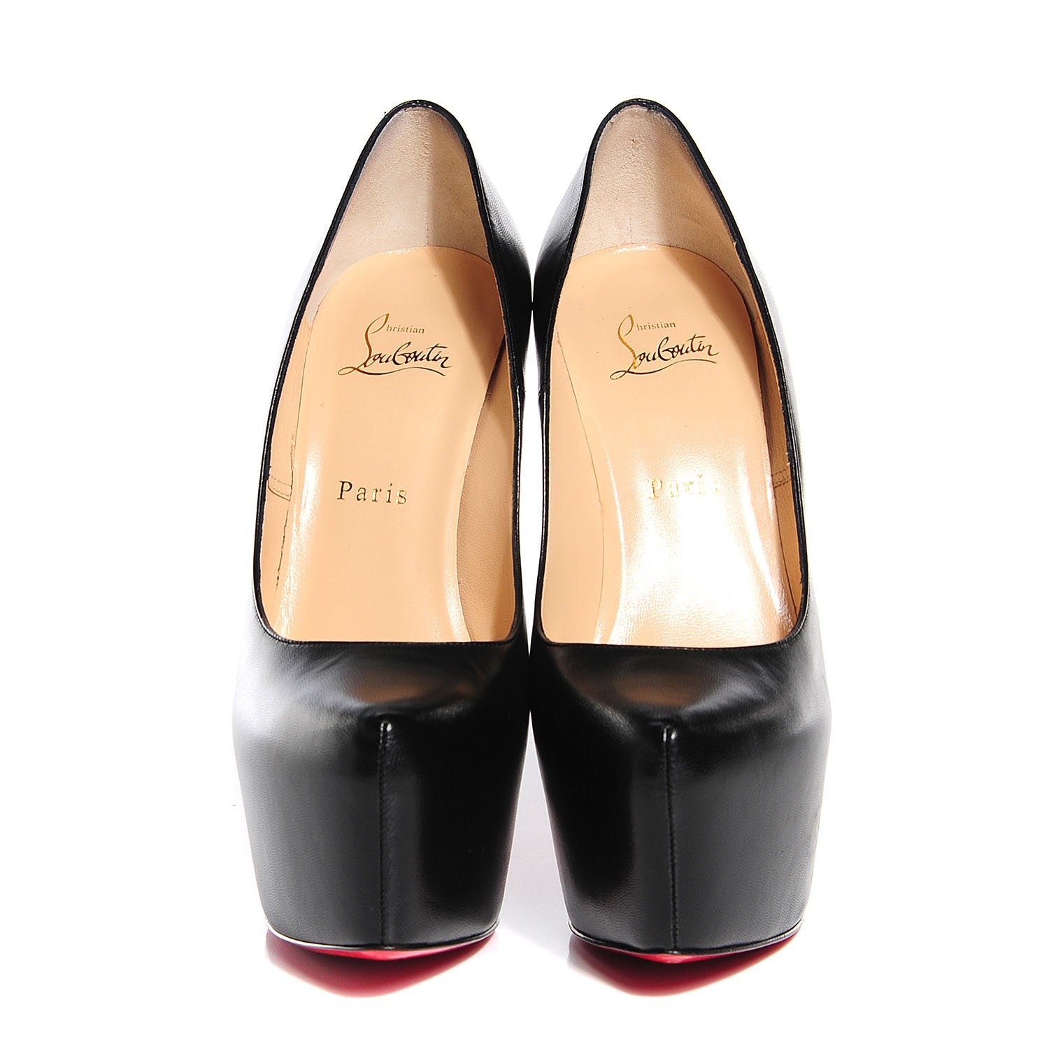 Christian Louboutin Kid Daffodile 160 Pumps 40.5 Black 2 of 6