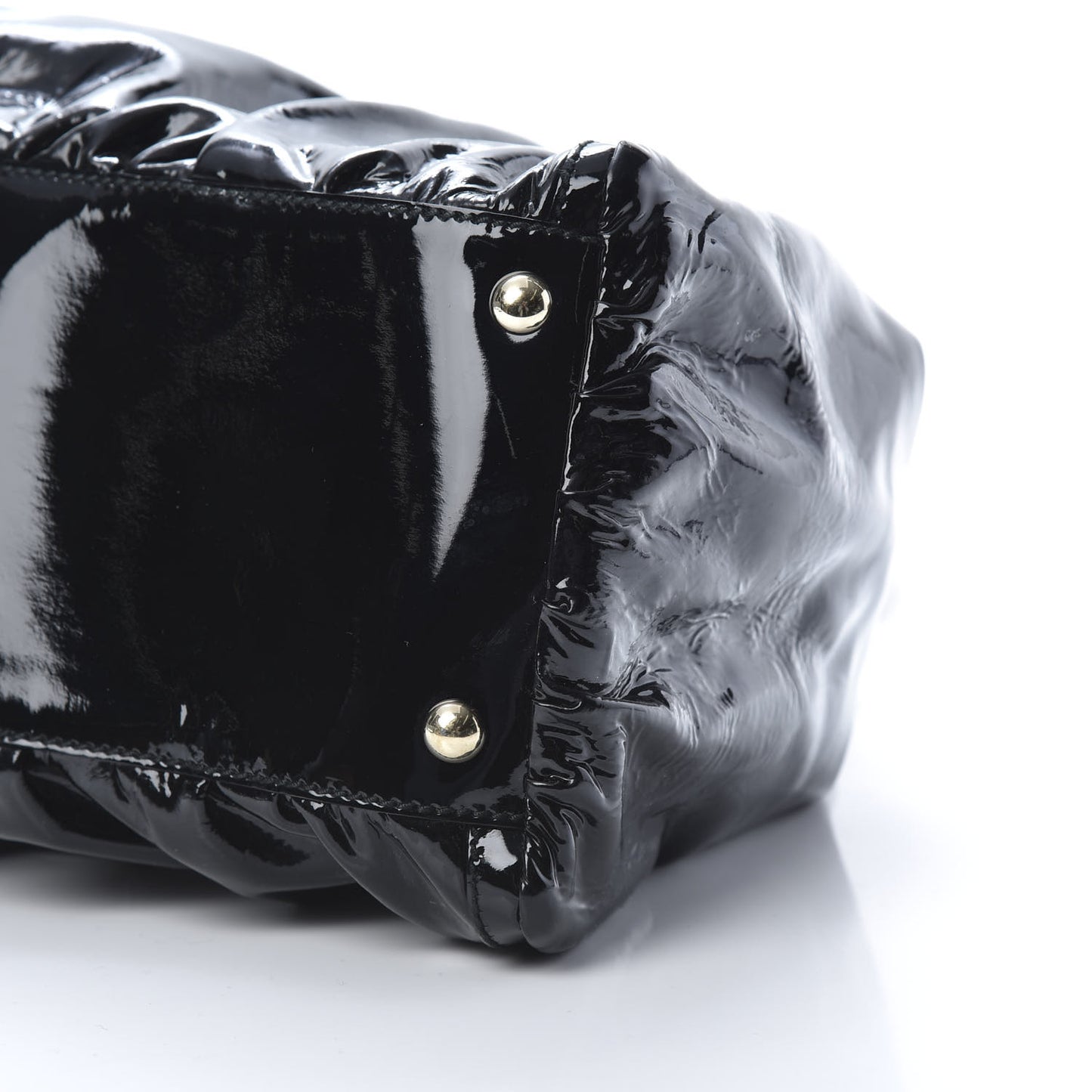 Patent D Ring Large Hobo Black