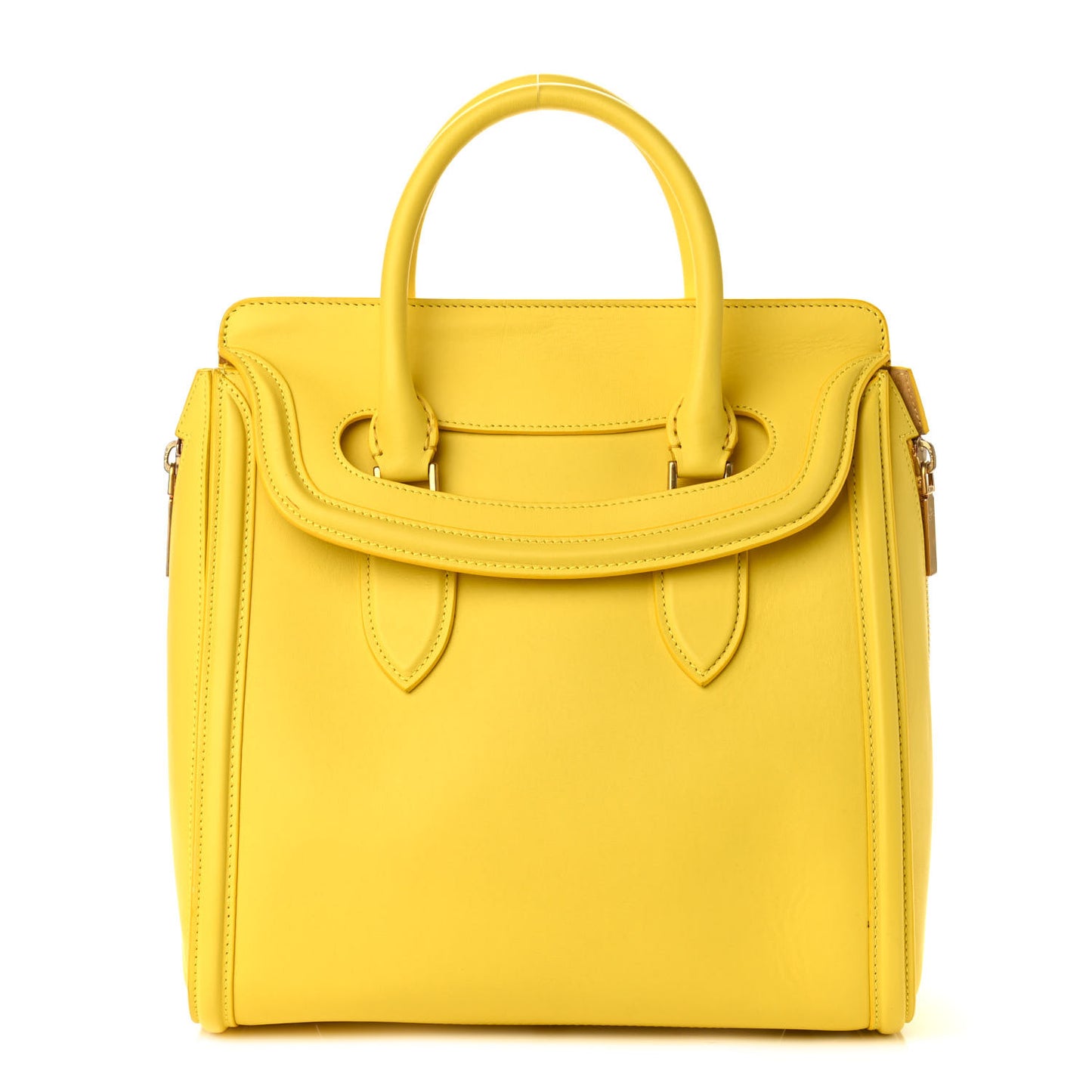 Calfskin Large Heroine Bright Yellow
