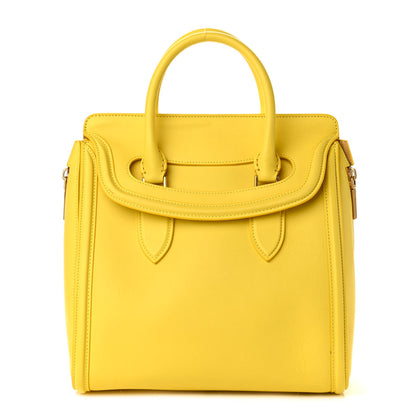 Alexander McQueen Calfskin Large Heroine Bright Yellow 1 of 17