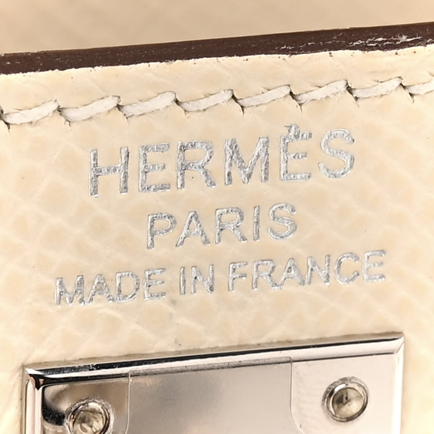 Hermes Epsom Kelly Sellier 25 Nata 6 of 12
