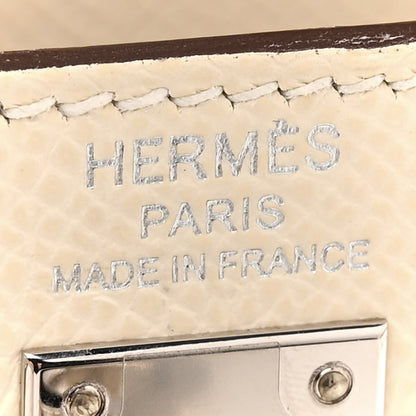 Hermes Epsom Kelly Sellier 25 Nata 6 of 12
