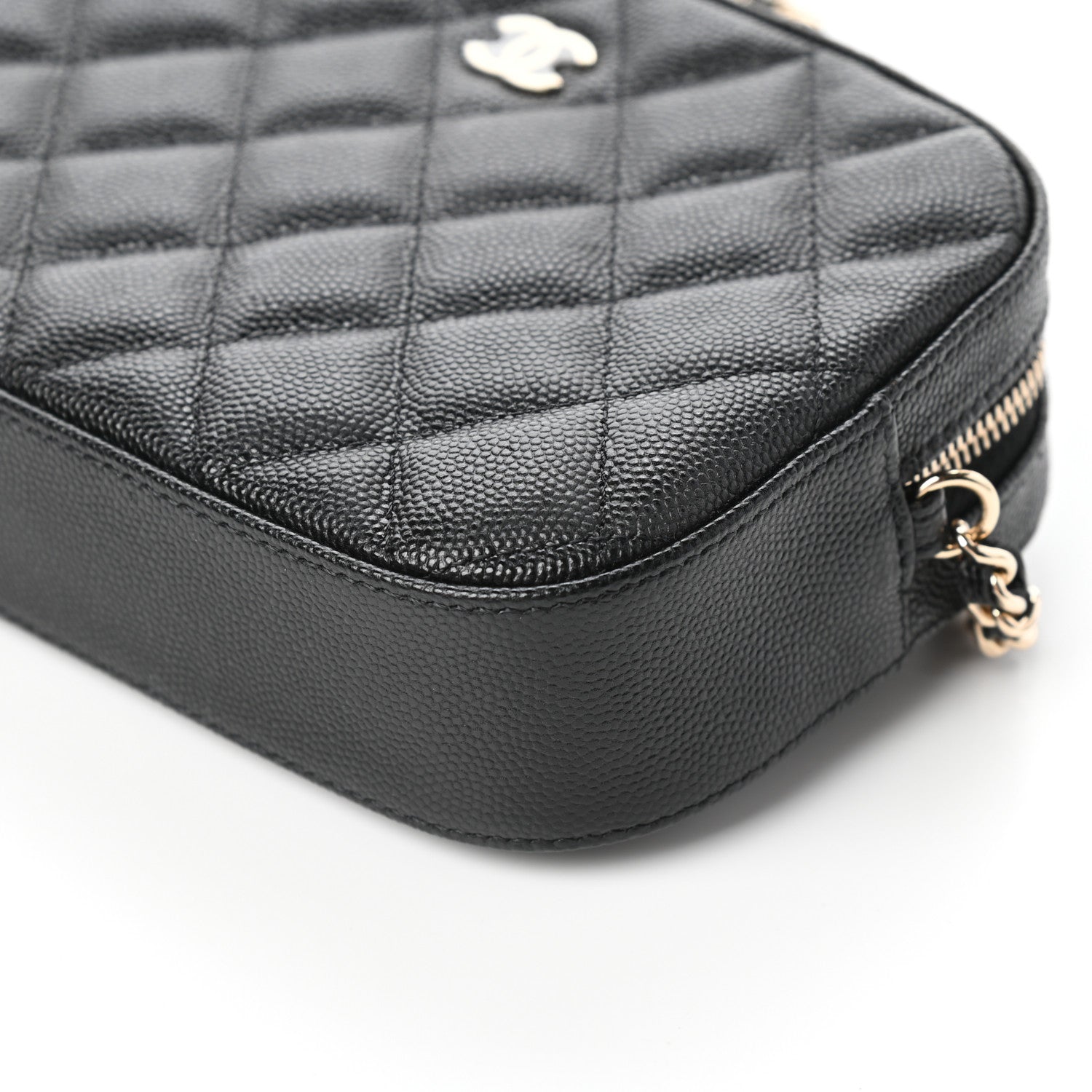 Chanel Caviar Quilted Vanity With Chain Black 9 of 9