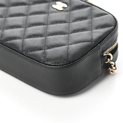 Chanel Caviar Quilted Vanity With Chain Black 9 of 9