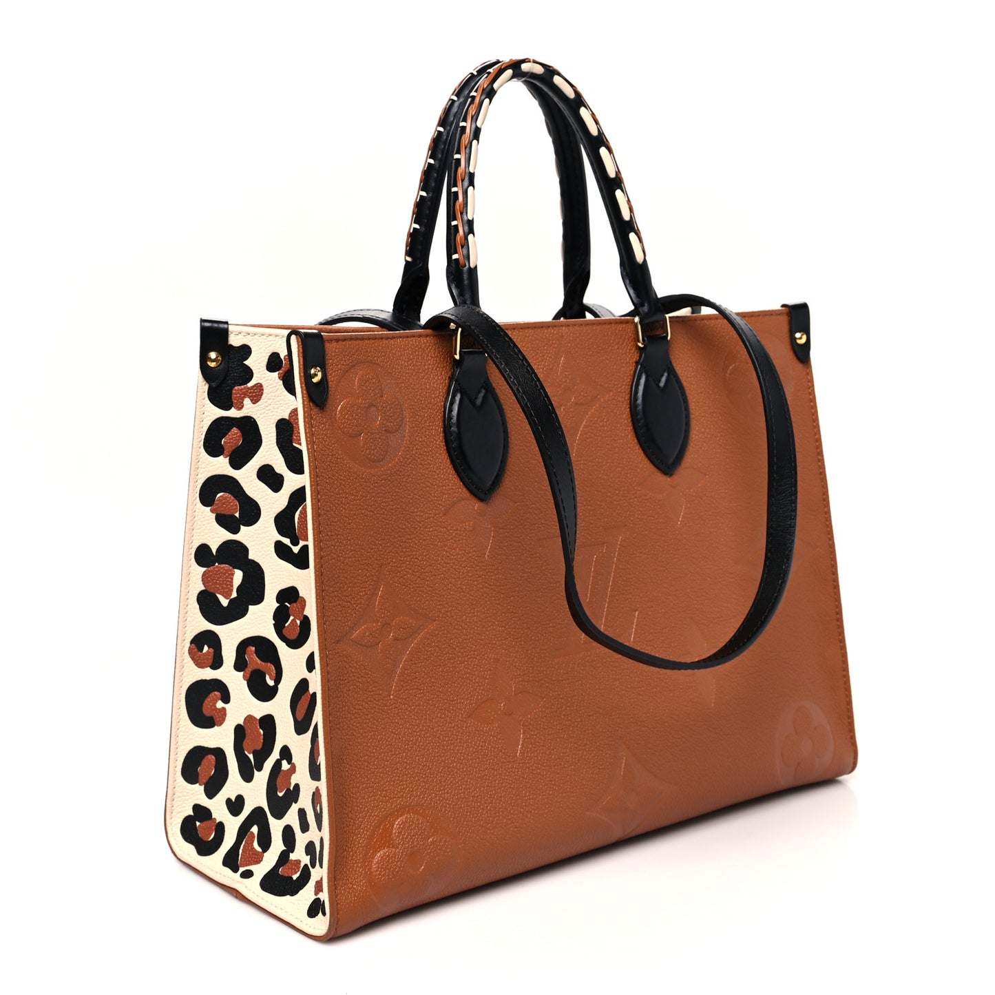 Empreinte Monogram Giant Wild At Heart Onthego MM Caramel