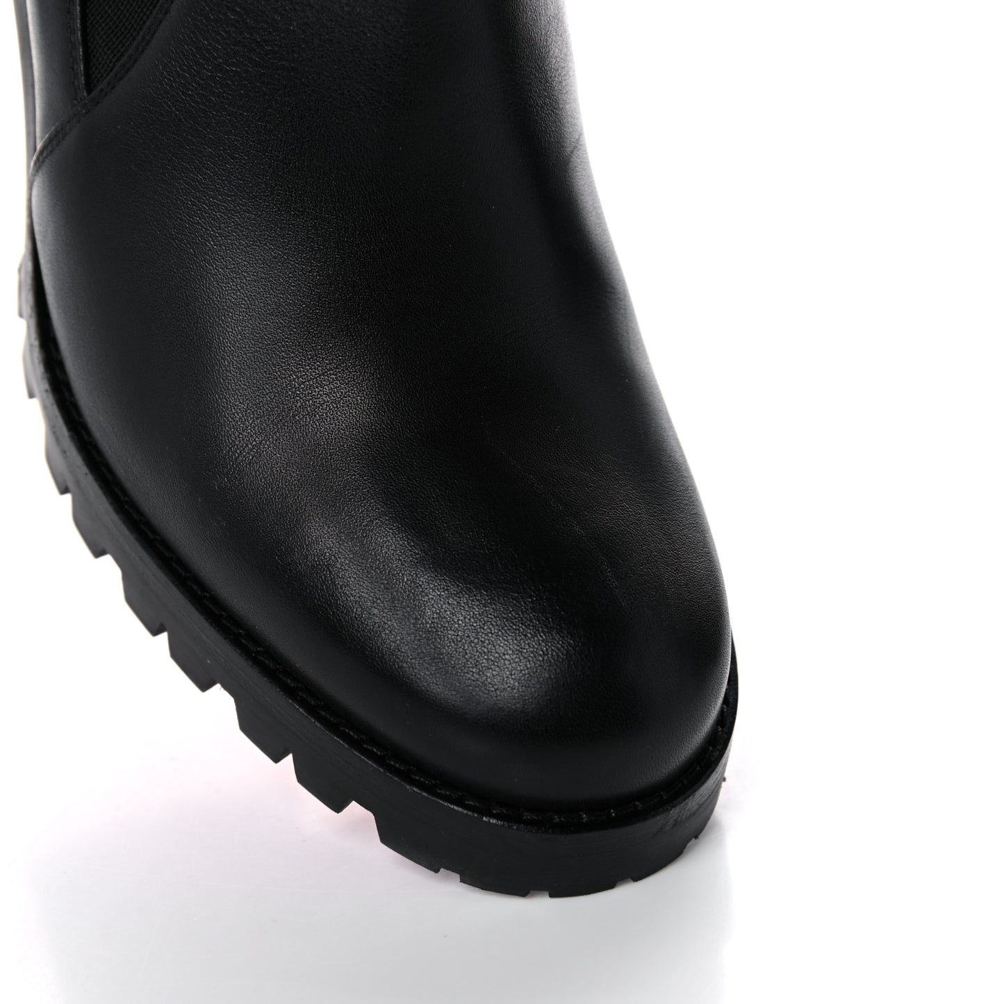 Calfskin Marchacroche 70 Chelsea Boots 37 Black