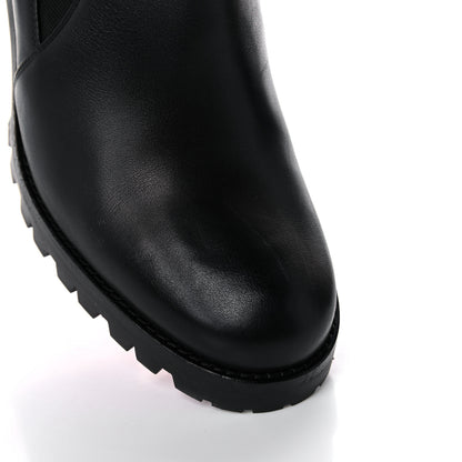Christian Louboutin Calfskin Marchacroche 70 Chelsea Boots 37 Black 16 of 20