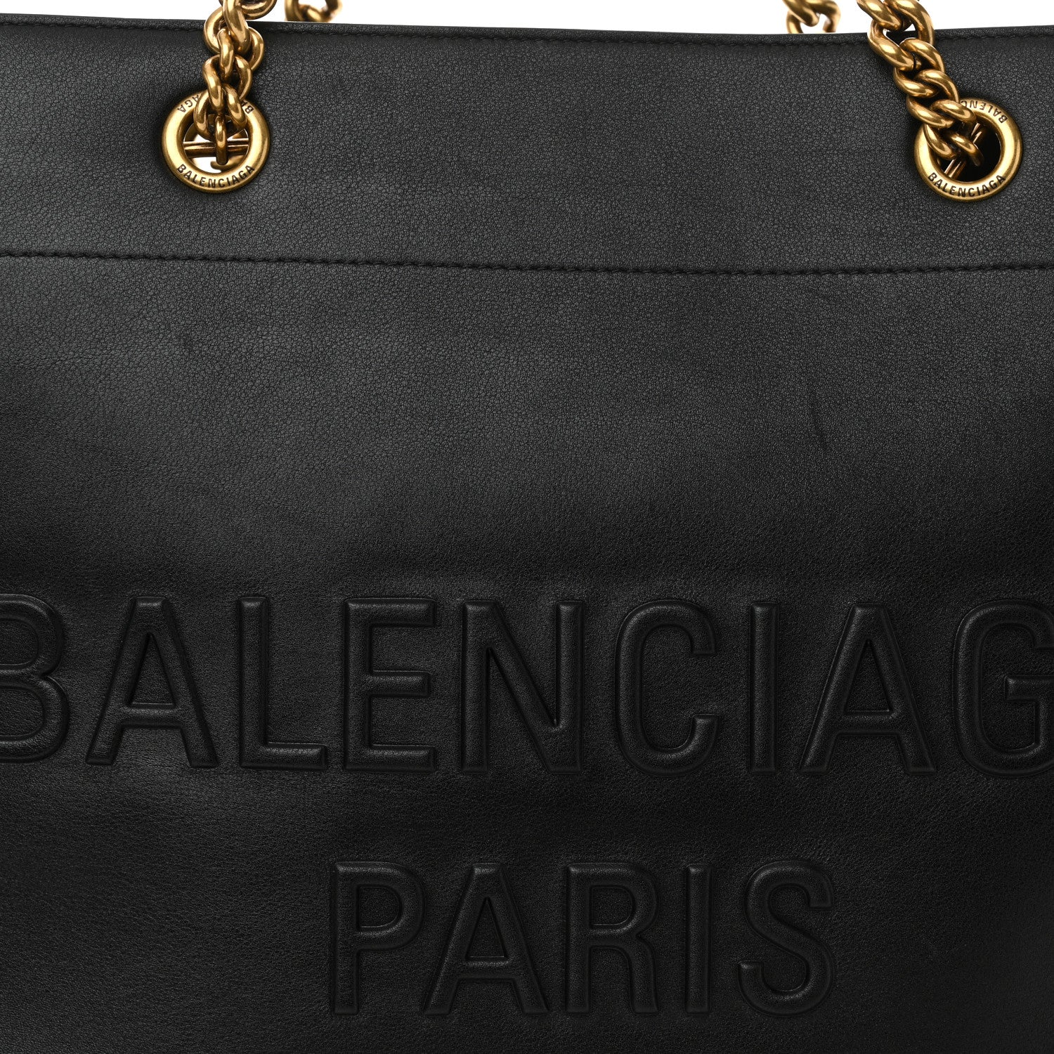 Balenciaga Soft Smooth Calfskin Large Duty Free Tote Black 8 of 13