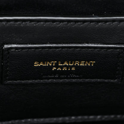 Saint Laurent Grain de Poudre Quilted 80's Vanity Bag Crema Soft 6 of 12