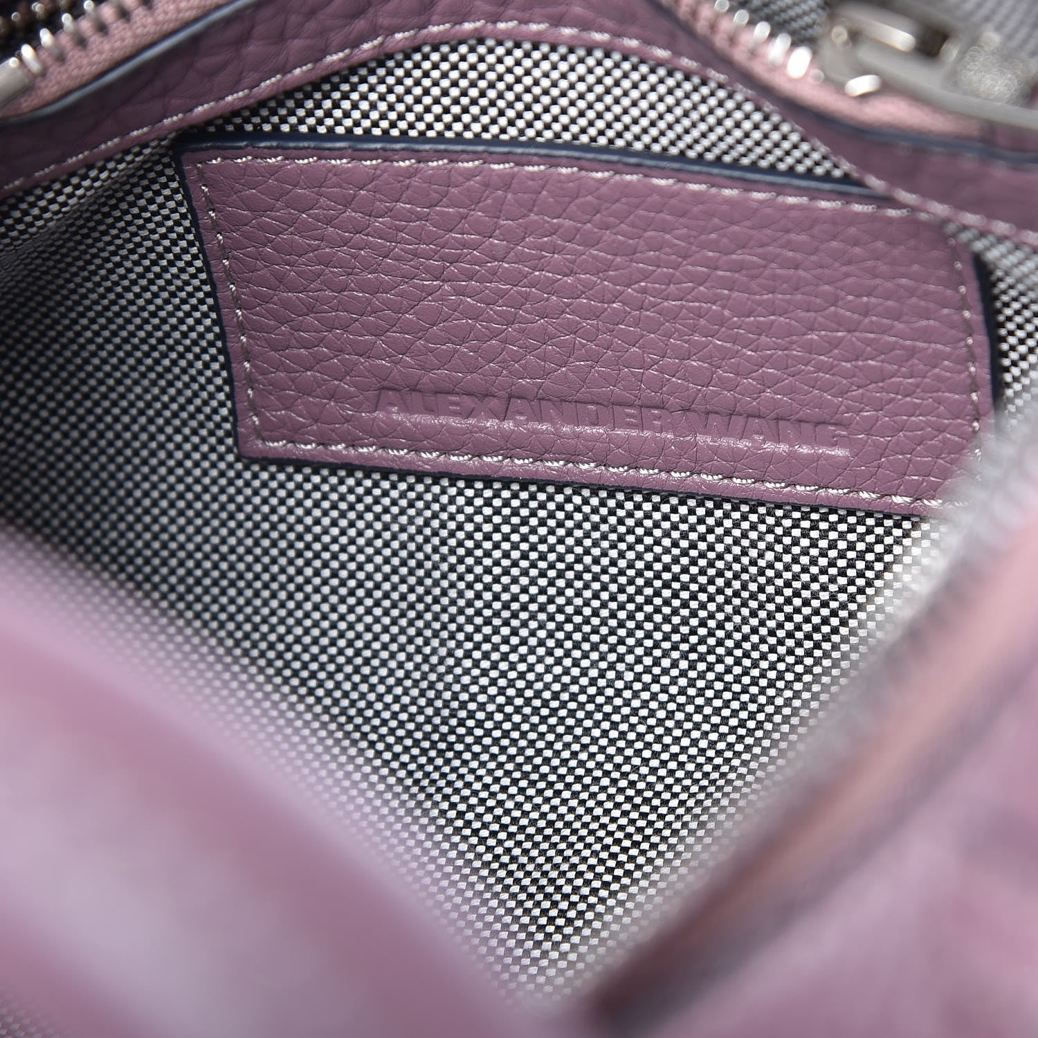 Alexander Wang Pebbled Lambskin Mini Rockie Mauve 6 of 10