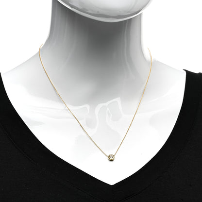 Roberto Coin 18K Yellow Gold Diamond .24ct Diamonds By The Inch Necklace 2 of 4