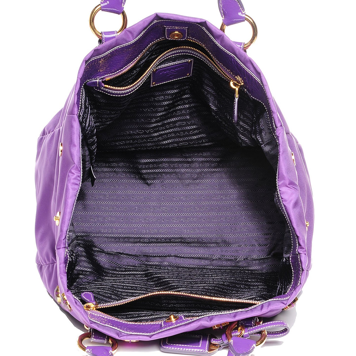 Tessuto Nylon Pietre Jeweled Tote Anemone