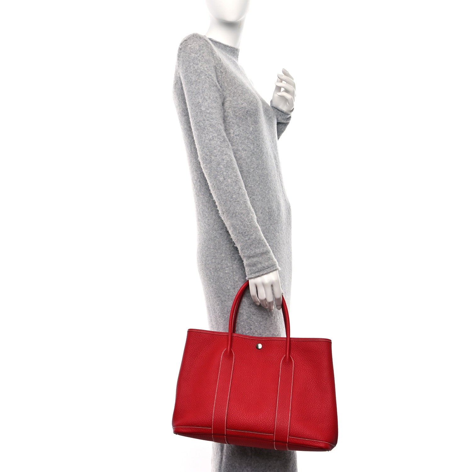 Hermes Negonda Garden Party 30 TPM Rouge Casaque 2 of 9