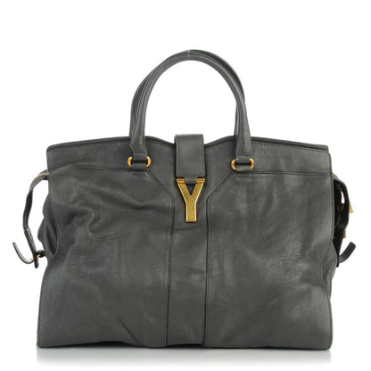 Saint Laurent Sheepskin Large Cabas ChYc Grey 1 of 7