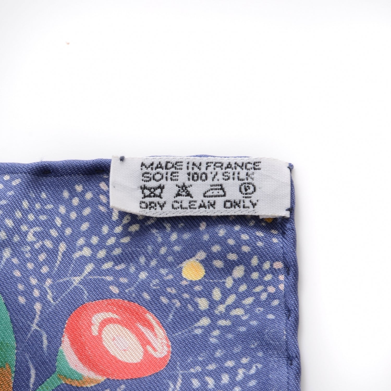 Hermes Silk Cavale Joyeuse Pocket Square Scarf 5 of 6