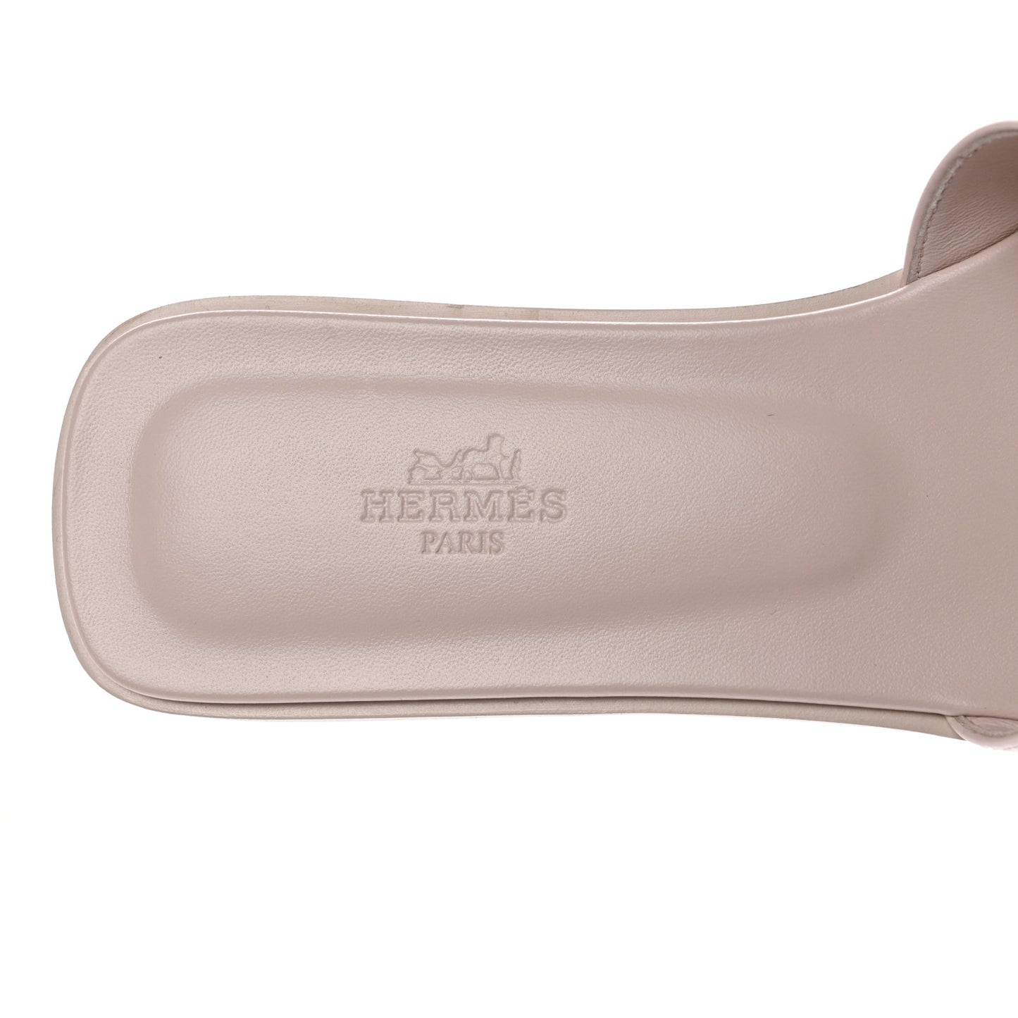 Box Calfskin Oran Sandals 40 Rose Pale
