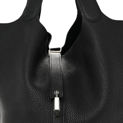 Hermes Taurillon Clemence Picotin Lock TGM Black 8 of 10