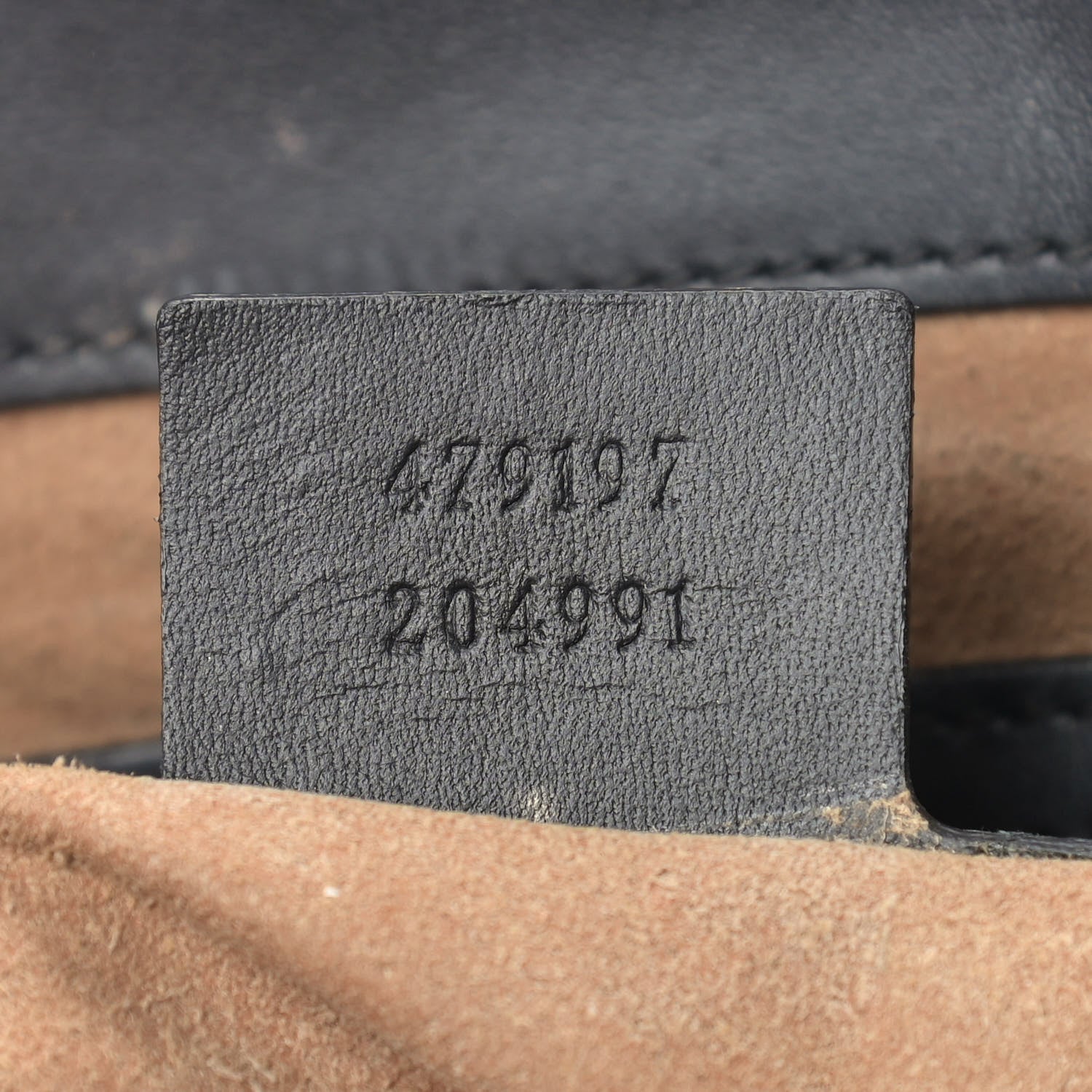 Gucci GG Supreme Monogram Medium Padlock Tote Black 7 of 14
