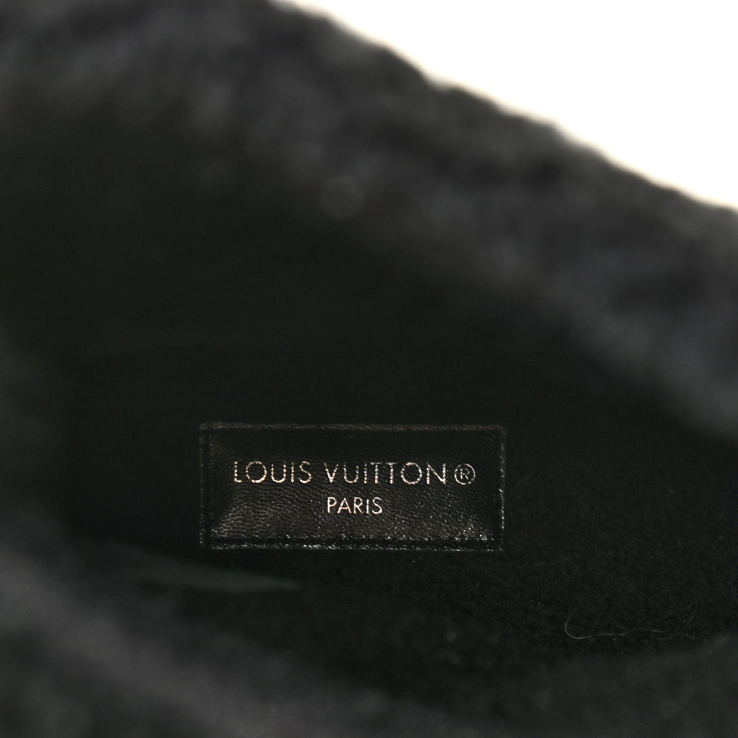 Suede Calfskin Shearling Snowdrop Flat Ankle Boot 39.5 Black
