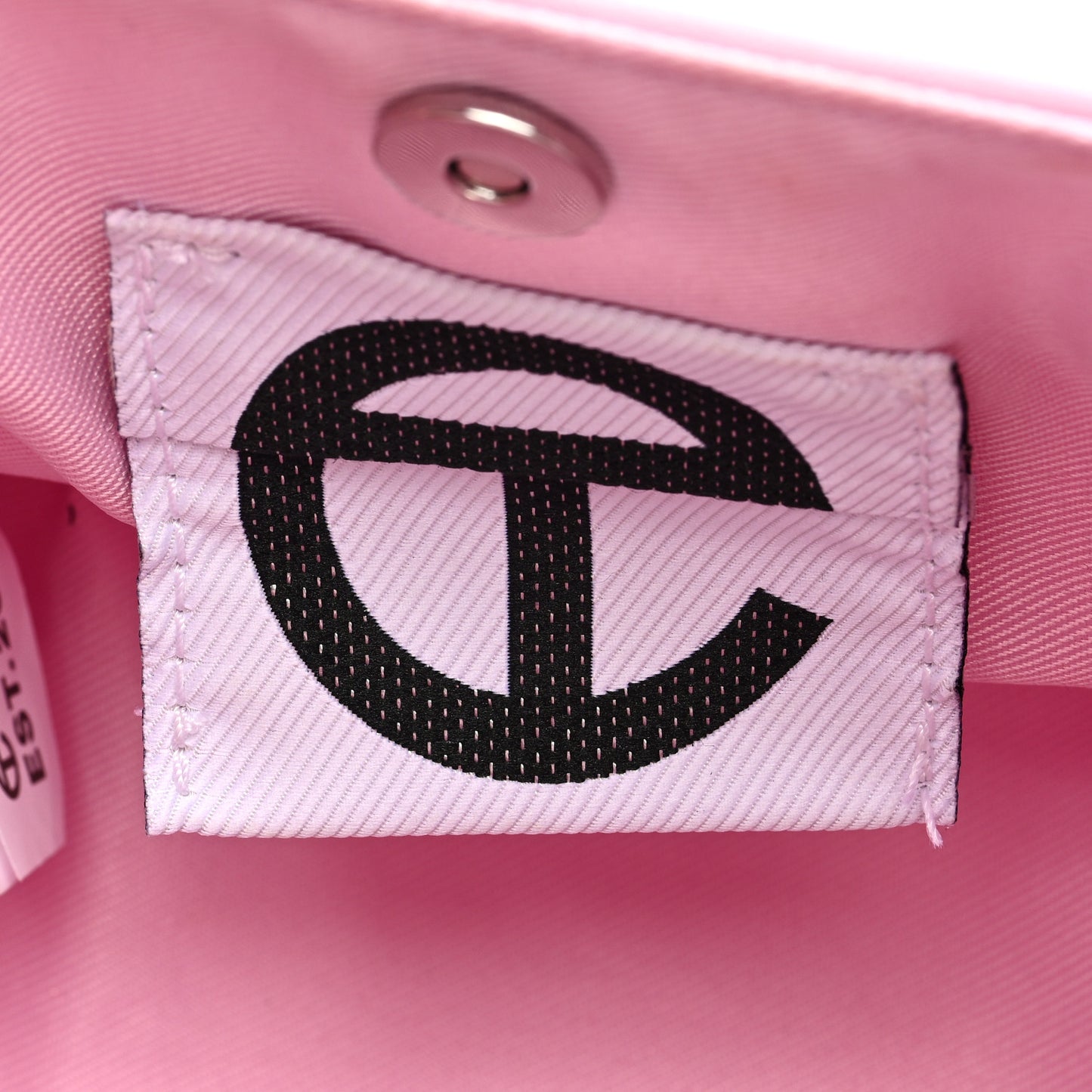 Vegan Leather Small Shopping Bag Bubblegum