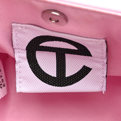 Telfar Vegan Leather Small Shopping Bag Bubblegum 6 of 9