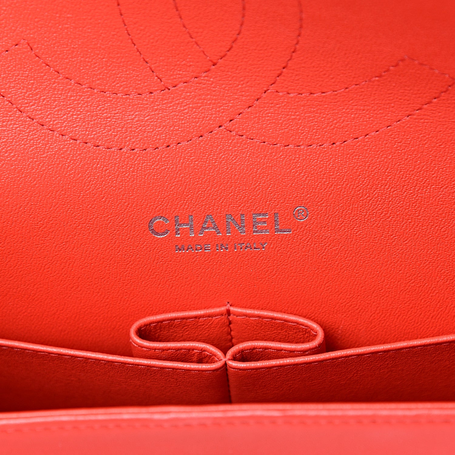 Chanel Lambskin Quilted Jumbo Double Flap Red 5 of 15