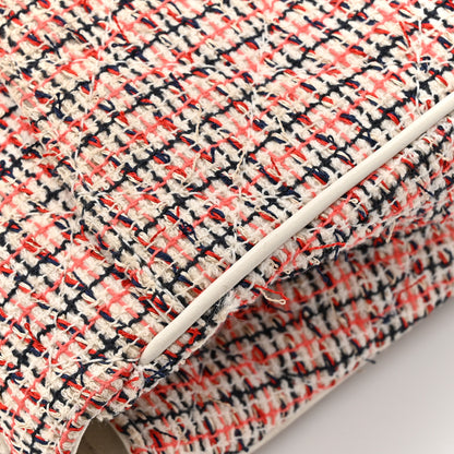Chanel Tweed CC Mania Flap Bag Black Red White 13 of 18