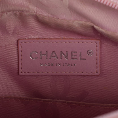 Chanel Calfskin Quilted Cambon Camera Case Pink Black 7 of 8