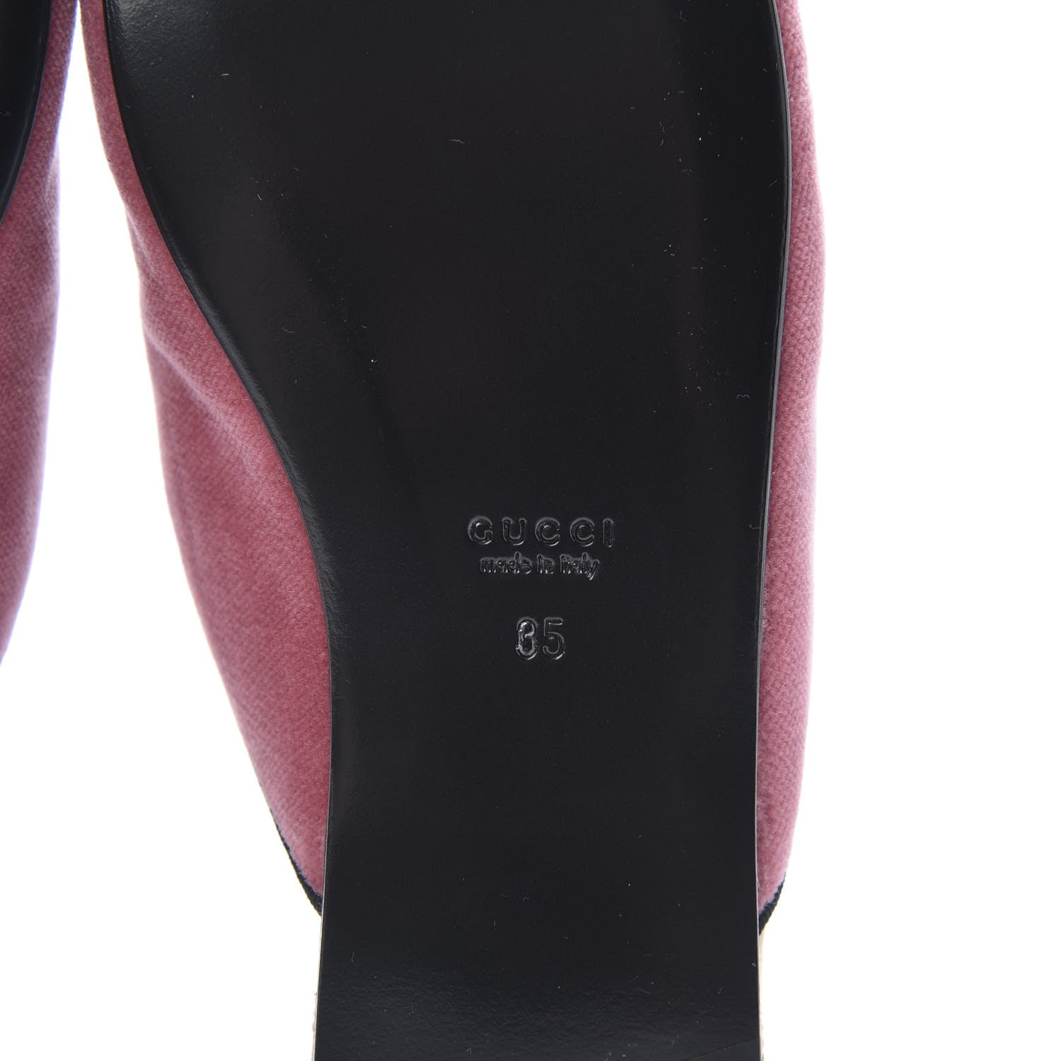 Gucci Velvet Crystal Snake Embroidered Womens Slippers 35 Tibet Red Black 7 of 9
