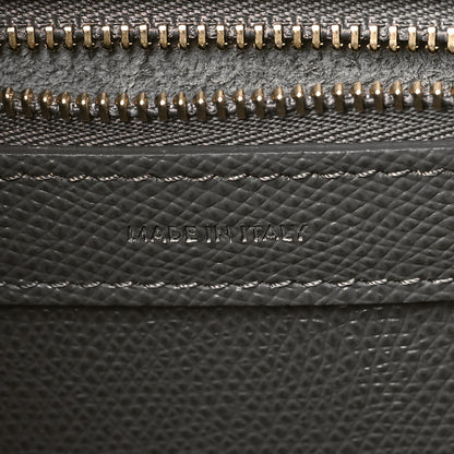 Celine Grained Calfskin Small Vertical Cabas Grey 7 of 10
