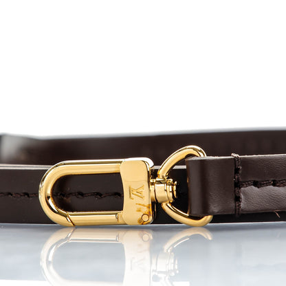 Louis Vuitton Calfskin 12mm Favorite Long Strap Brown 3 of 5