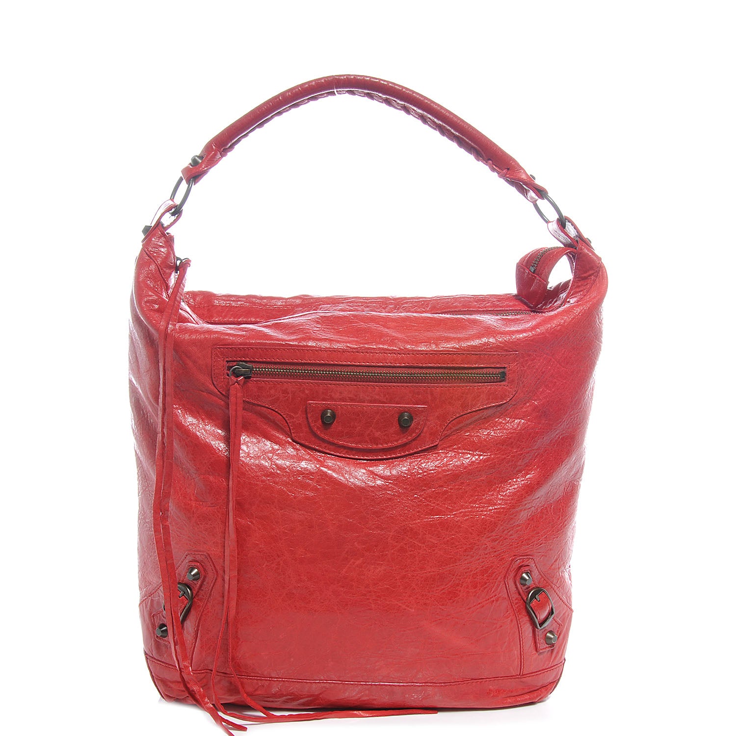 Balenciaga Agneau Day Hobo Rouge Coquelicot 1 of 7