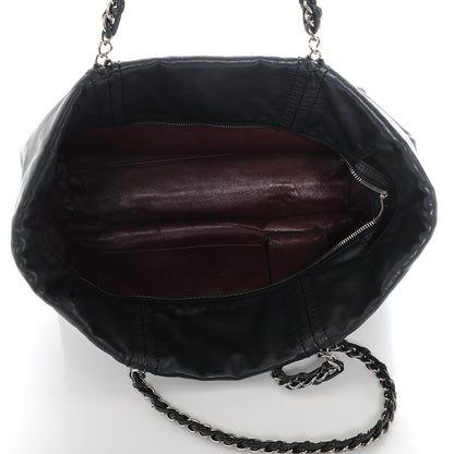 Chanel Smooth Calfskin Luxe Ligne Tote Black 5 of 7