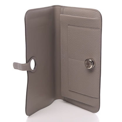 Hermes Togo Dogon Duo Wallet Gris Asphalte 6 of 10