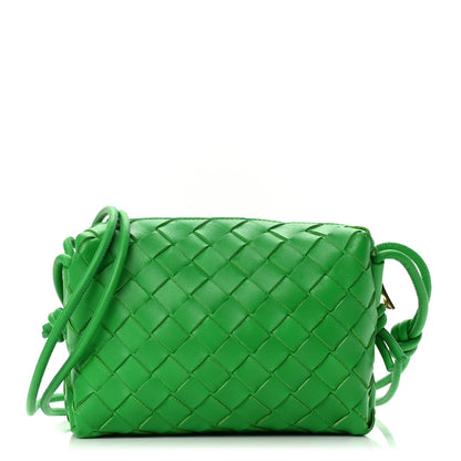 Bottega Veneta Nappa Intrecciato Mini Loop Camera Bag Parakeet 1 of 9
