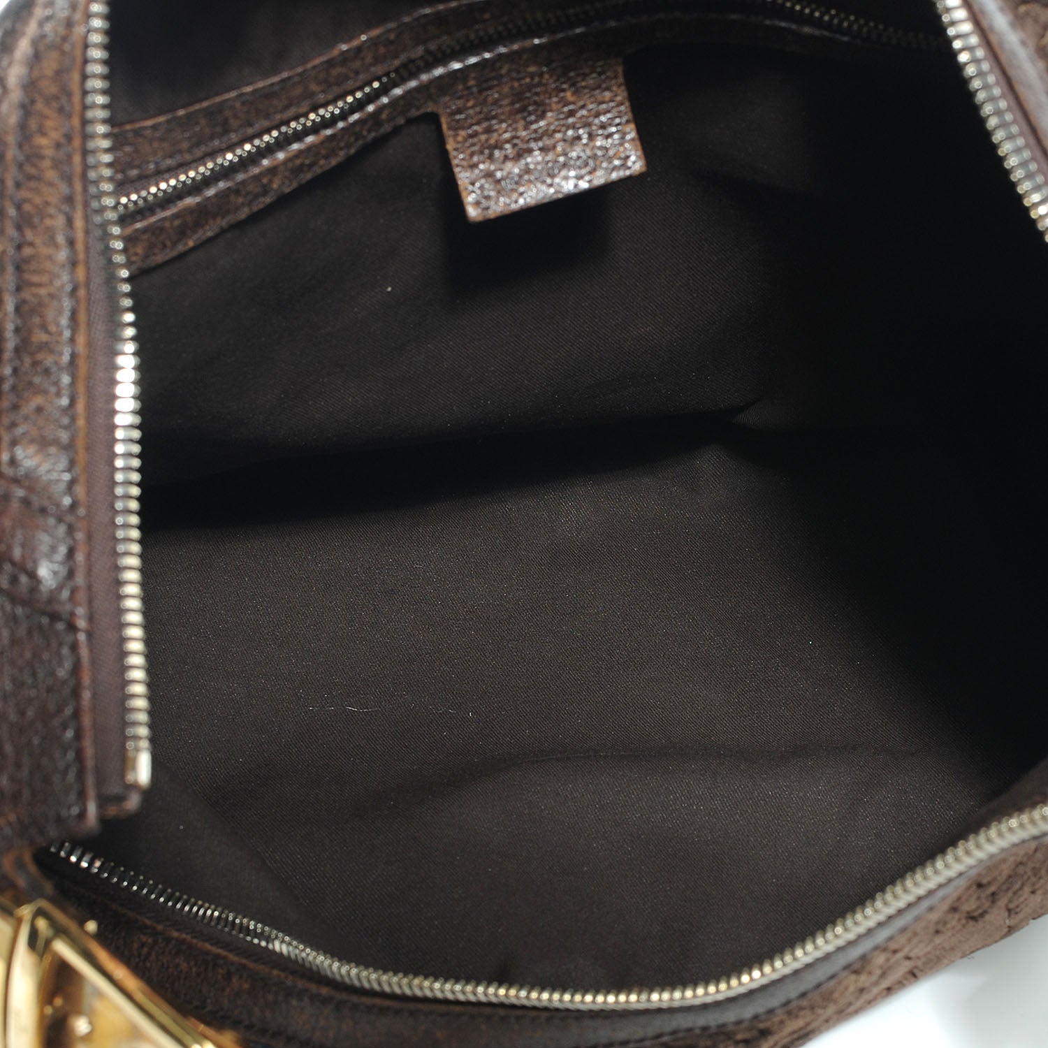 Gucci Velour Horsebit Embossed Glam Hobo 5 of 7