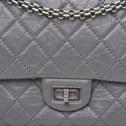Chanel Aged Calfskin Quilted 2.55 Reissue 226 Flap Grey 12 of 13